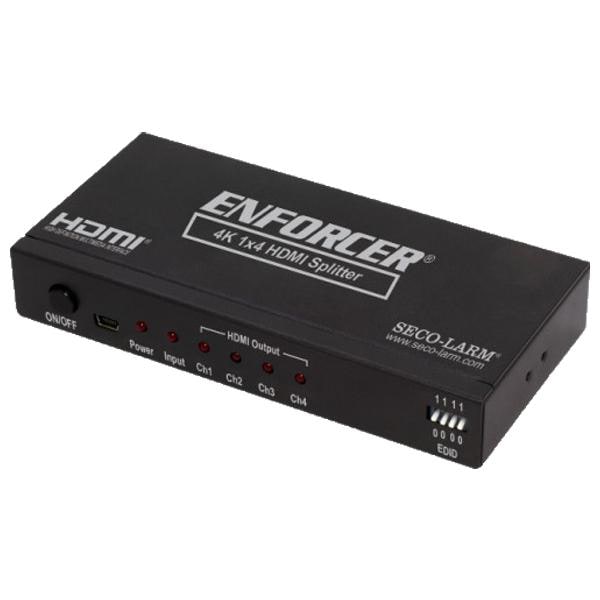 HDMI Splitter. Transmit a single HDMI source to up to four different high-definition TVs